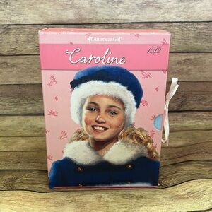 Caroline american girl doll boxed book set (6 books)